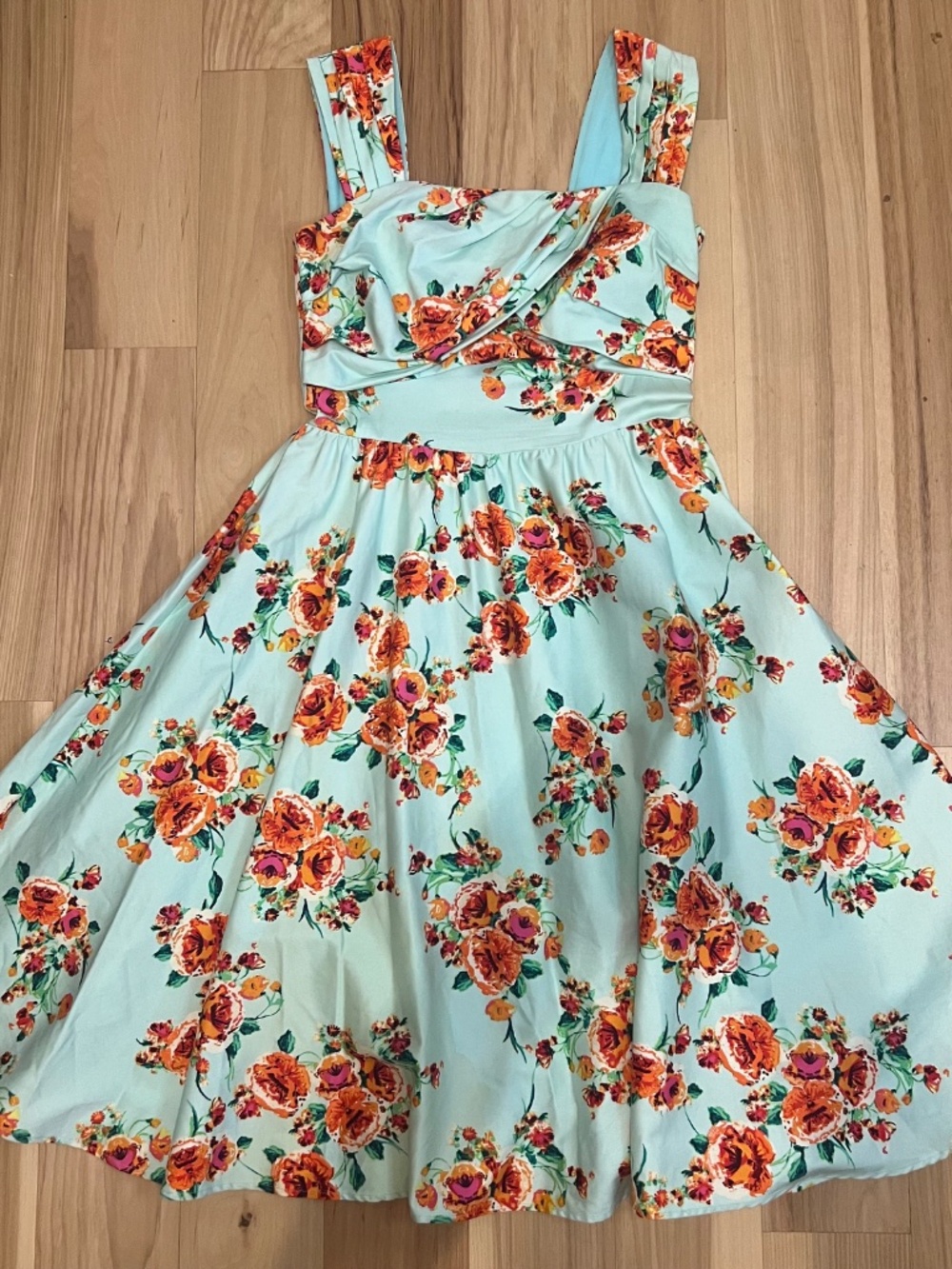Stop Staring! Dress in Mint Aqua Blue, Size Medium